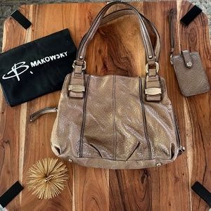B Makowsky Shoulder Bag